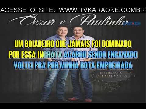 A Volta Do Boiadeiro - Cezar e Paulinho