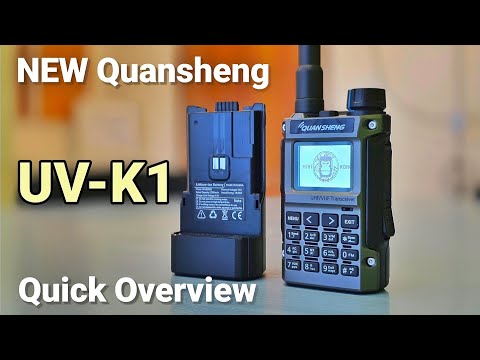 UV-​K5 KILLER? Quansheng UV-K1 is here: The NEW Pocket Radio KONG