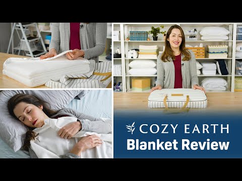 Cozy Earth Bamboo Blanket Review - The Coziest Blanket We've Seen?