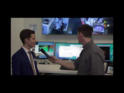 Introducing the new KVM-over-IP matrix system at IBC 2018 in Amsterdam. The new ControlCenter-IP.