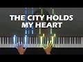 Ghostly Kisses - The City Holds My Heart instrumental piano cover