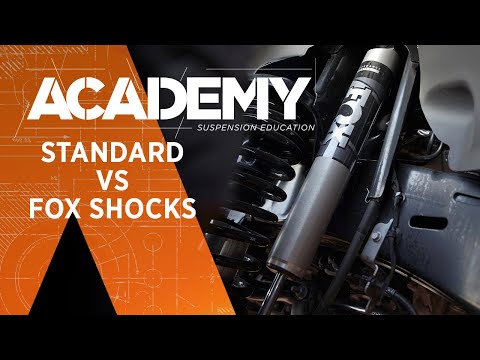Standard vs FOX Jeep Shocks » ACADEMY | FOX