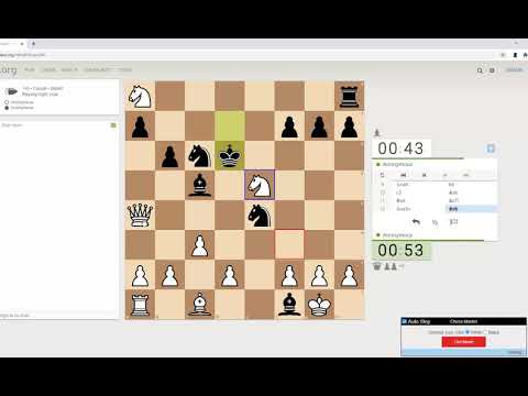 Chess Master - playing on lichess.org #8. Cheating in lichess.org