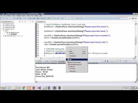 152 143 Java Chapter03 Payroll Program