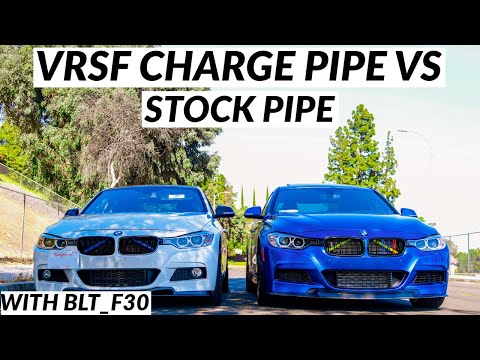 COMPARING A VRSF CHARGE PIPE WITH A STOCK PIPE | Advantages of having an upgraded charge pipe!