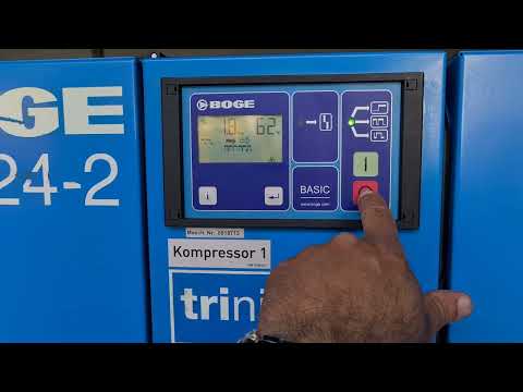 Schraubenkompressor Boge SD24-2 - Nr. 597