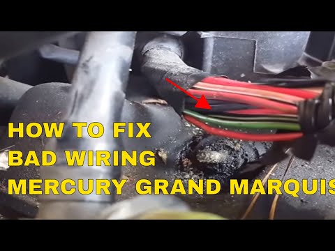 How to fix Wiring (Mercury Grand Marquis1998 to 2005)( Fuel Injectors)