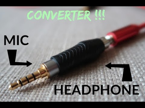 Headphone Output to Mic Input Converter