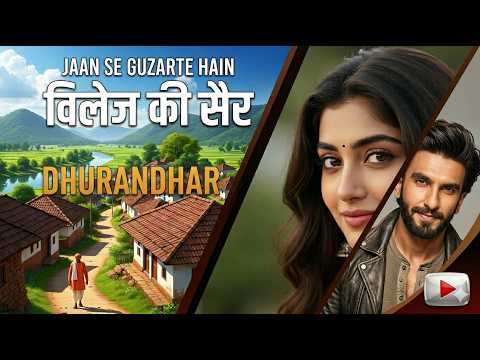गांव की सैर धुराधार गाने के साथ - Jaan Se Guzarte Hain - Dhurandhar