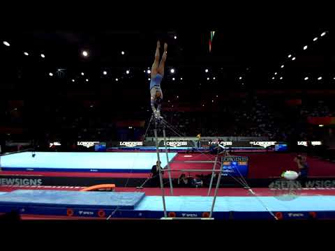 EAKER Kara (USA) - 2019 Artistic Worlds, Stuttgart (GER) - Qualifications Uneven Bars
