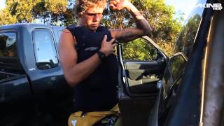 BACKSTAGE JAWS - Surfing in Maui Peahi next to Dakine