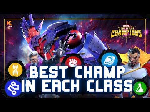 🔥 BEST Champion in EVERY Class! MCOC Tier List Updated 🔥