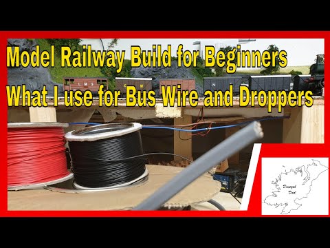 Model Railway for Beginners, What I use for Bus Wire and Droppers