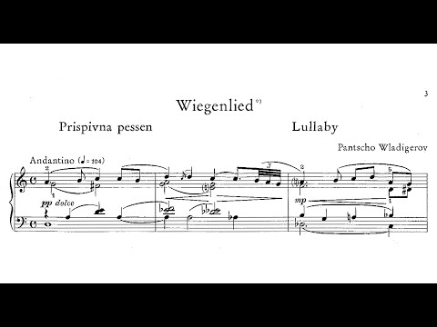 Pancho Vladigerov - Lullaby