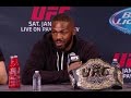 UFC 182: Post-fight Press Conference Highlights.
