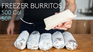 Meal Prep Ground Beef Burritos