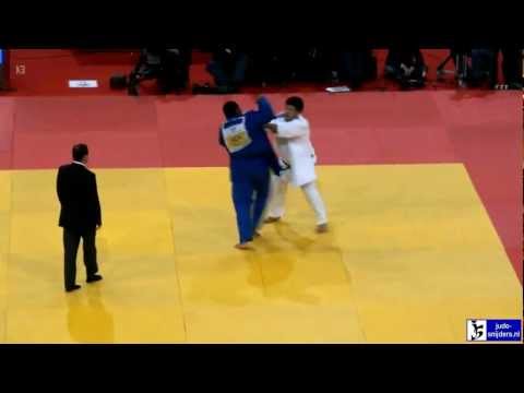 Judo 2013 Grand Slam Paris: Cho (KOR) - Brayson (BRA) [+100kg] bronze