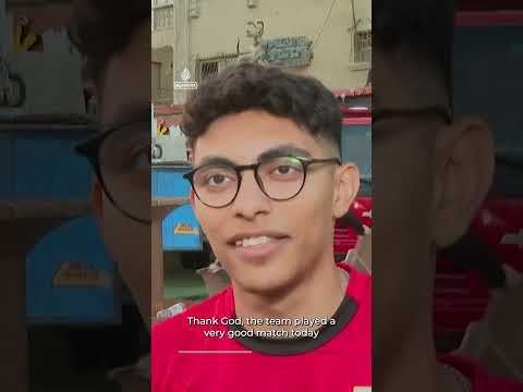 Cairo erupts in celebration after Egypt’s first ever win in a World Cup | AJ #shorts
