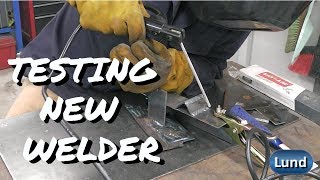 160 Amp Dual Voltage TIG and STICK Welder that runs 6010 rods!