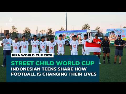 Street Child World Cup: Indonesian boys turn football into hope and education