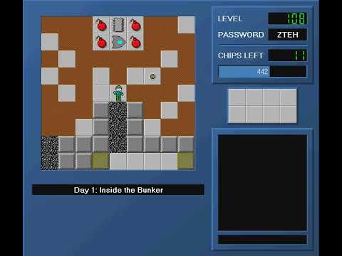 Let's Play Chip's Challenge (WoCCLP1): Episode 27 - Escape the Bunkers