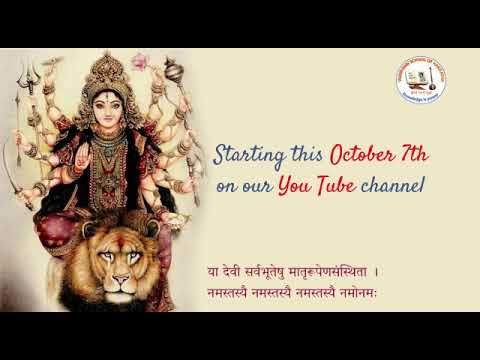NAVARATRI 2021 - NAVARATRIYIL NAVA VIDA BHAKTHI - OCT 7th  to OCT 16th 2021
