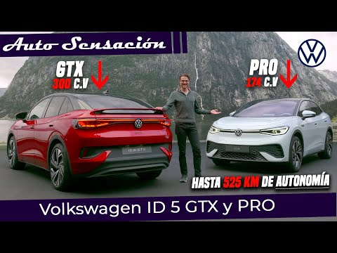 Presentación Volkswagen ID5 Pro y Volkswagen ID 5 GTX 2022. SUV, eléctrico y coupé.