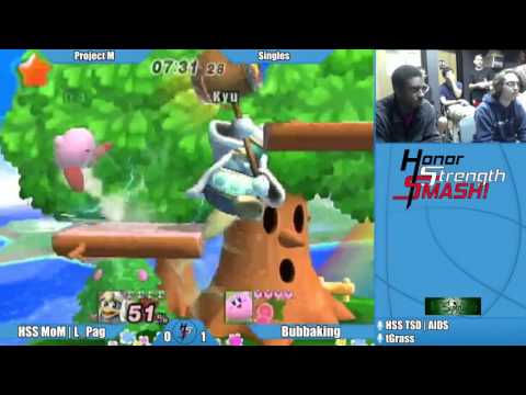 HSS | L_Pag (Dedede) |vs| Bubbaking (Sheik/Kirby) Project M 3.6