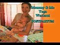 Home Workout With Your Baby Yoga Fitness Fit Mommy Postnatal Class