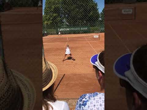 Interclub 2018 Finals Timea Bacsinsky v. Kathinka von Deichmann