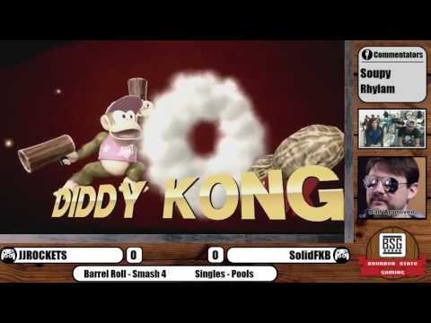 BSG Barrel Roll (Wii U Singles) - JJROCKETS vs SolidFKB