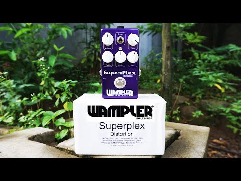 #1 Wampler Superplex Distortion Pedal Demo | Pedalchecker From Hell