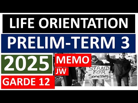 MEMO 2025 GRADE 12 LIFE ORIENTATION : JUNE  EXAMS 2025  GRADE 12 [THUNDEREDUC] LO PRELIM EXAMS