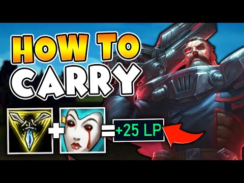HOW TO 1V9 WITH GANGPLANK EVERY GAME | Challenger Gangplank Gameplay - League of Legends