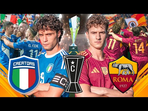 SUPERCOPPA CREATORS 🏆 NAZIONALE vs ROMA