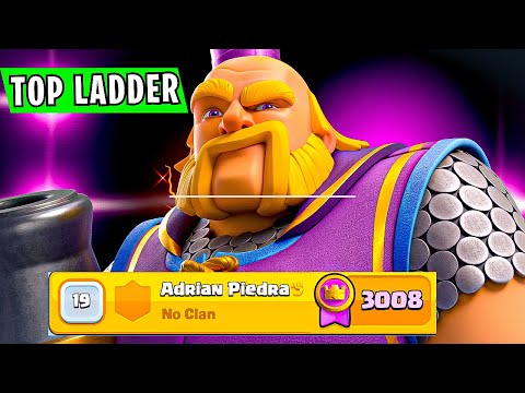 How To Reach TOP LADDER with Royal Giant Deck - Clash Royale