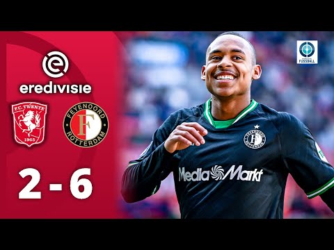 Paixao brilliert mit Hattrick! Van Persie zerlegt Twente | FC Twente vs. Feyenoord Rotterdam
