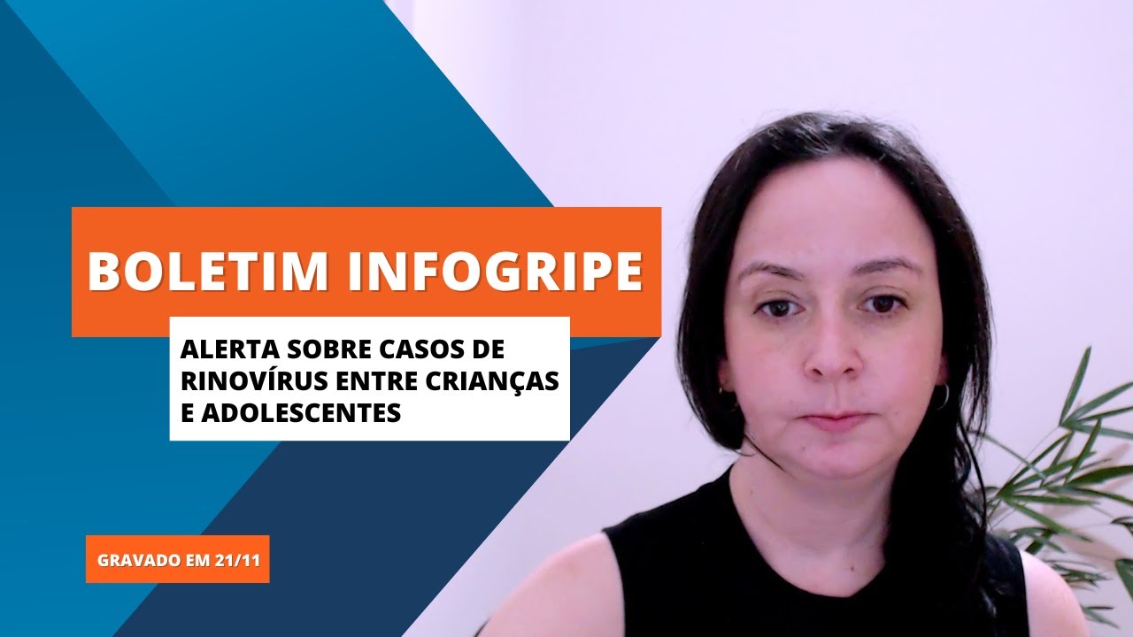 InfoGripe: Alerta de casos de rinovírus em crianças e adolescentes no Norte e Nordeste
