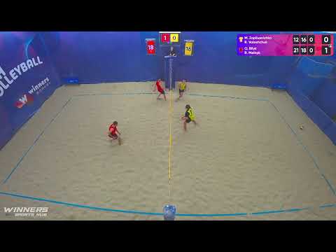 22:10 M. Zapliusvichka / R. Voloshchuk - O. Bilyk / R. Melnyk 27.09.2022 | Winners Beach Volleyball