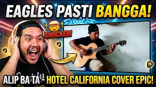 Download lagu GITARIS ASLI EAGLES PASTI BANGGA! Reaksi Epic Alip Ba Ta Cover Hotel California mp3