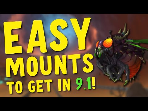 Easy Mounts to Get in WoW Shadowlands Patch 9.1