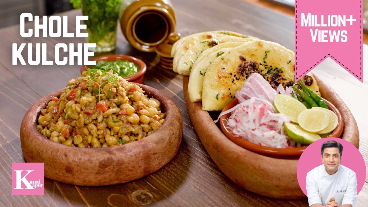 Chole Matar Kulcha | दिल्ली बस स्टैंड वाले मटर कुलचा छोले | Street Food Recipe | Kunal Kapur Recipes