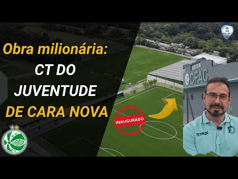 Veja como ficou o CT do JUVENTUDE após mais uma etapa de obras inauguradas