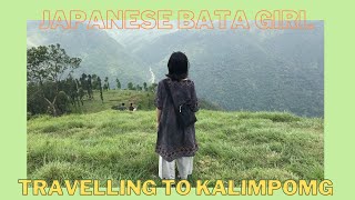 Japanese Bata Girl Traveling In Kalimpong!