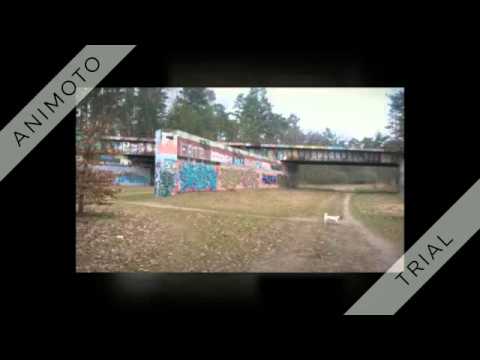 Ehemalige Drewitz Dreilinden Checkpoint Bravo - stillgelegte Autobahn 115 zum Wandern