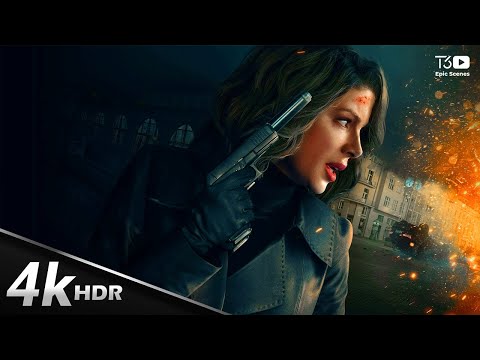 The BEST Action Scenes in Canary Black 2024 | From CIA to Rogue: Eva's Desperate Mission 4k HDR