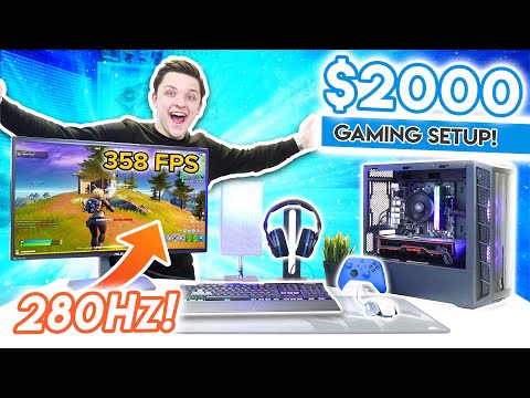 Insane $2000 Gaming Setup! [ft 280Hz Monitor & RX6800 - Ultimate High FPS Setup!]