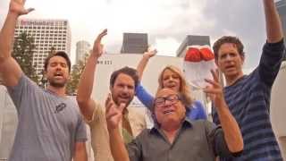 The Cast of It's Always Sunny in Philadelphia Wants You to Reach Up LA! video