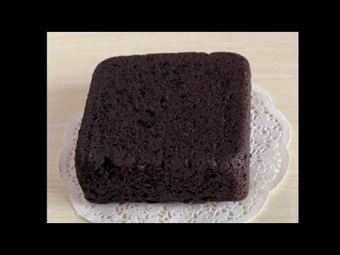 Easy Eggless Chocolate Sponge Cake!!