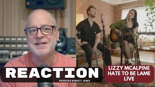 Lizzy McAlpine feat. Finneas - Hate to be Lame | LIVE | Producer Reaction